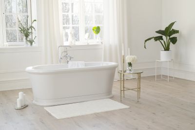 Classic Tub in Vintage Bathroom
